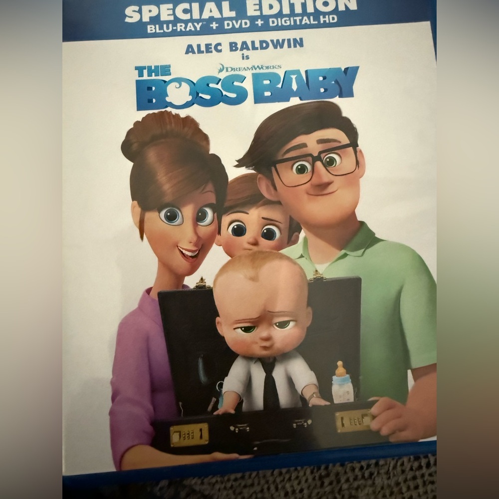 The Boss Baby DVD
